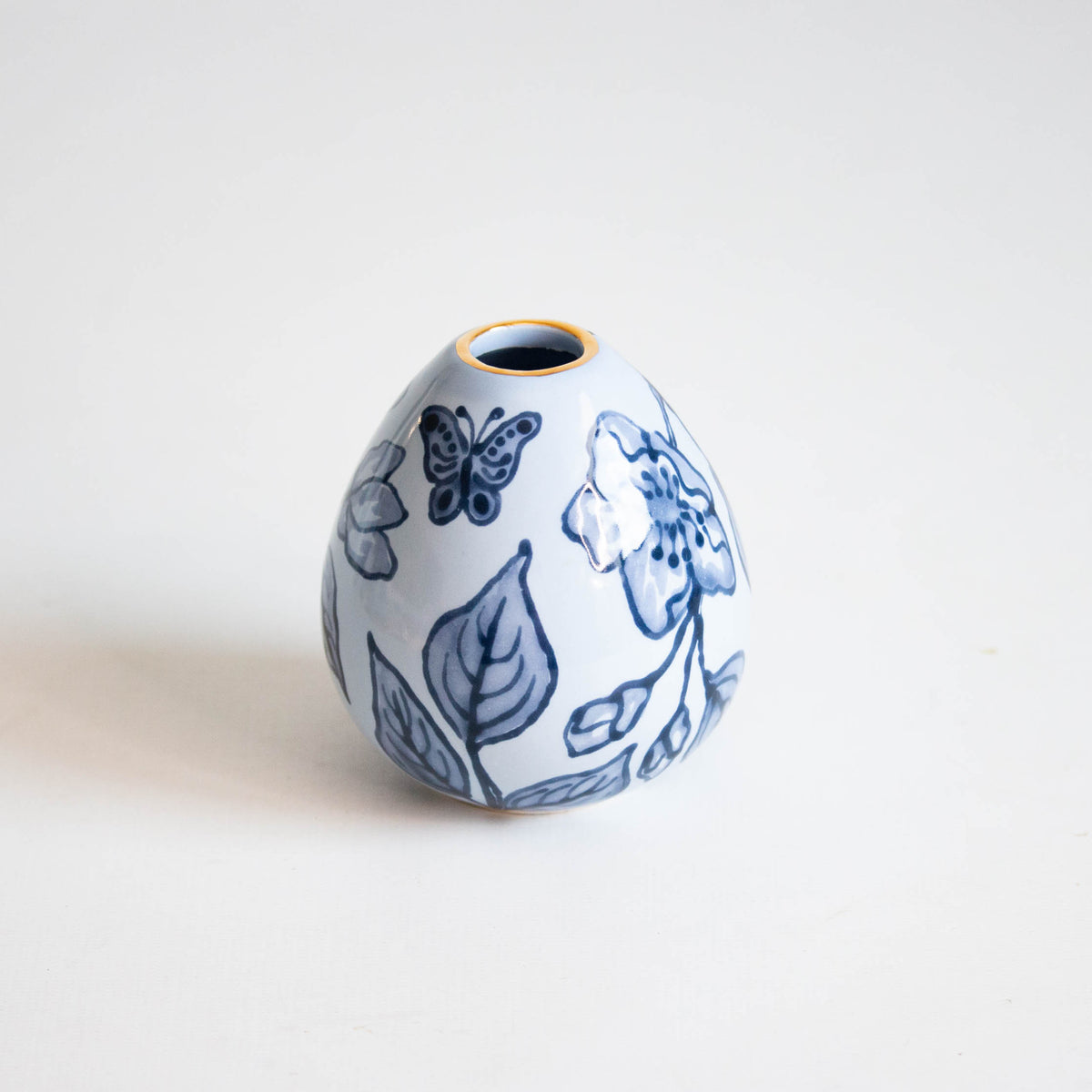 Blue Blossom Chinoiserie Fleur Bud Vases – Shop Susan Gordon Pottery