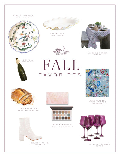 Favorite Things for Fall