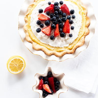 The perfect summer tart dish and recipe to go with it!