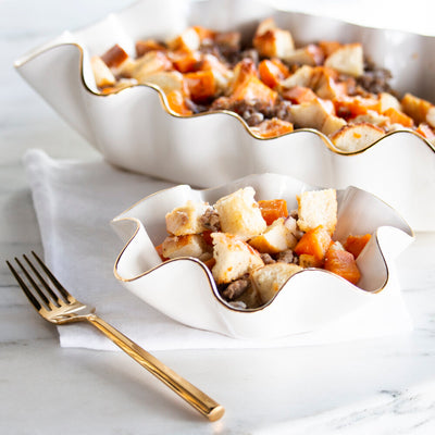 Butternut Squash and Sausage Stuffing