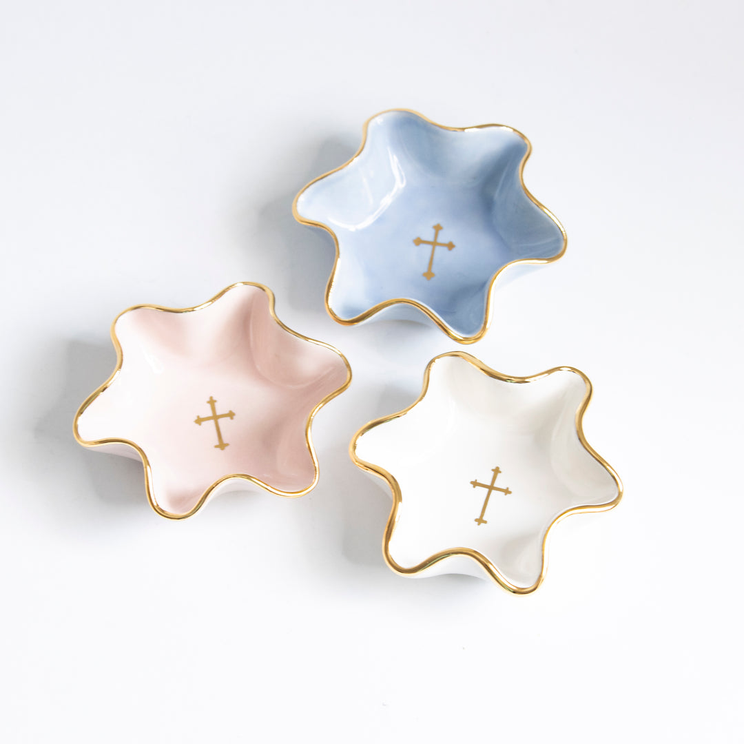 Cross Ami Wavy Bowl - Ring Dish – Shop Susan Gordon Pottery