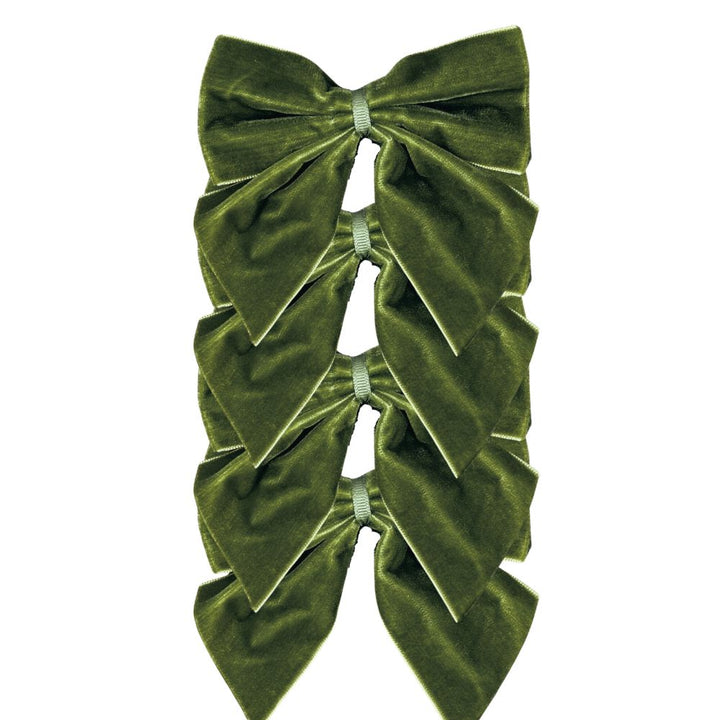 Wunderkin 2024 OSSG Bow Olive Velvet