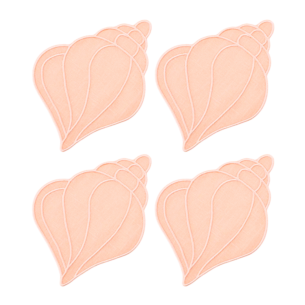 Susan Gordon Pottery Shell Cocktail Napkin