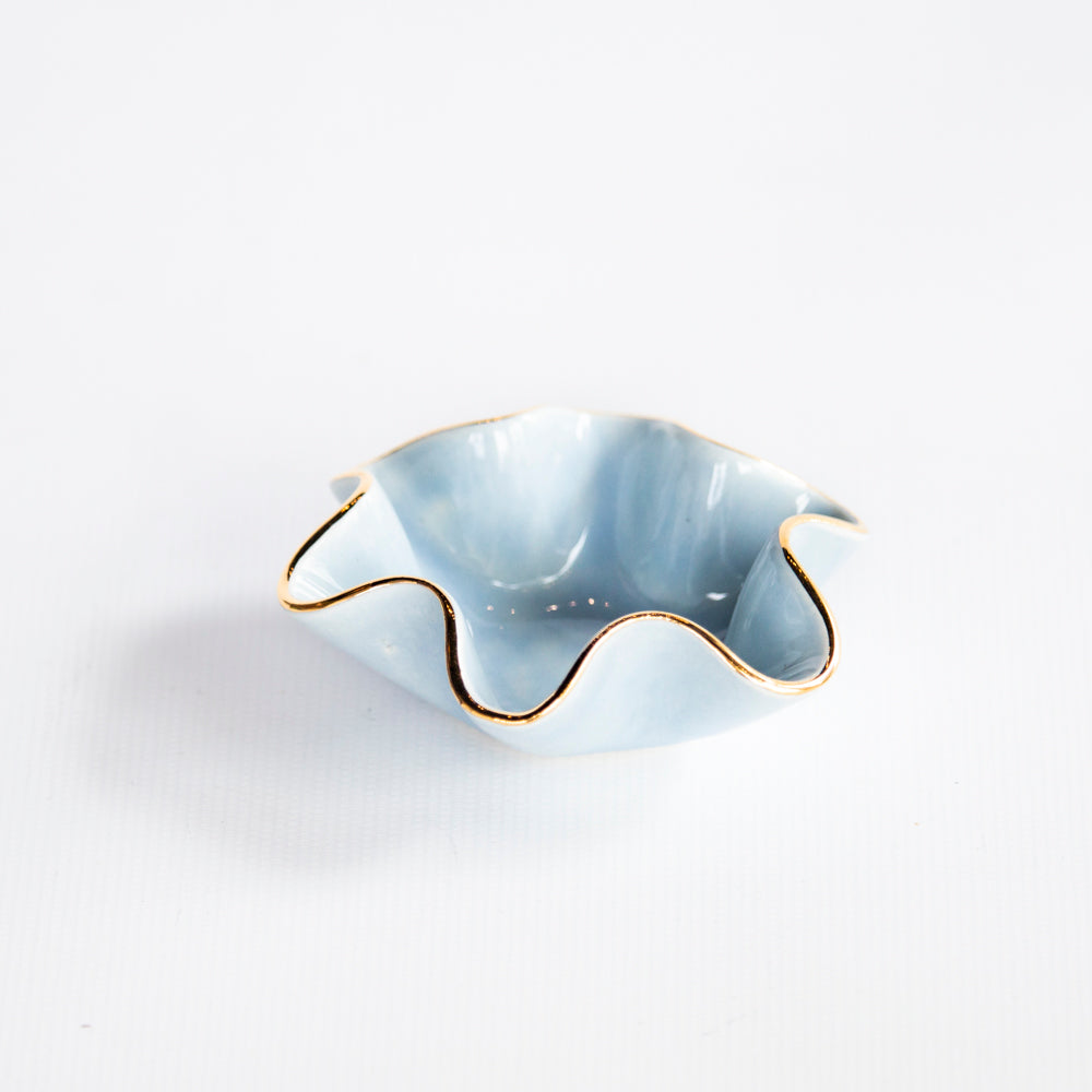 Ami Wavy Bowl - Ring Dish – Shop Susan Gordon Pottery