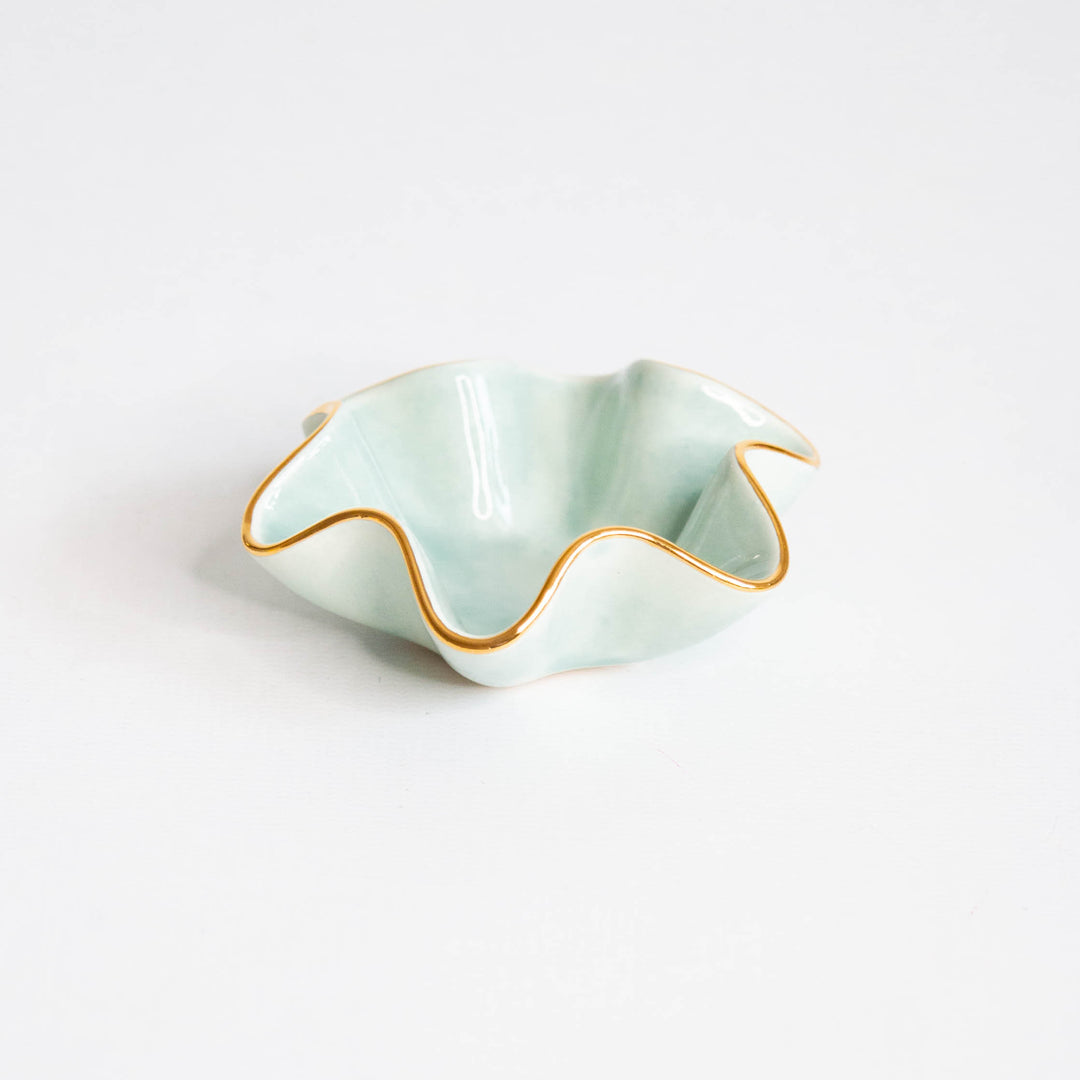 Ami Wavy Bowl - Ring Dish – Shop Susan Gordon Pottery